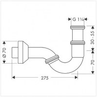 HANSGROHE SIFON BIDE